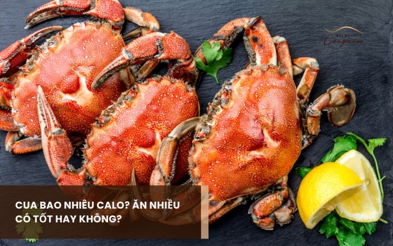 Cua bao nhiêu calo? Có chứa những chất dinh dưỡng nào tốt cho sức khỏe? 