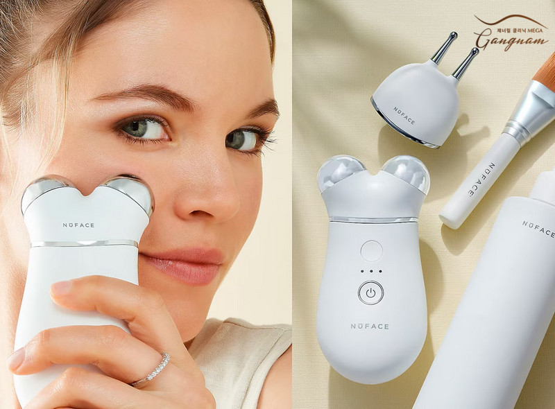 Một trong những máy nâng cơ mặt tốt nhất là Nuface Trinity Facial Trainer