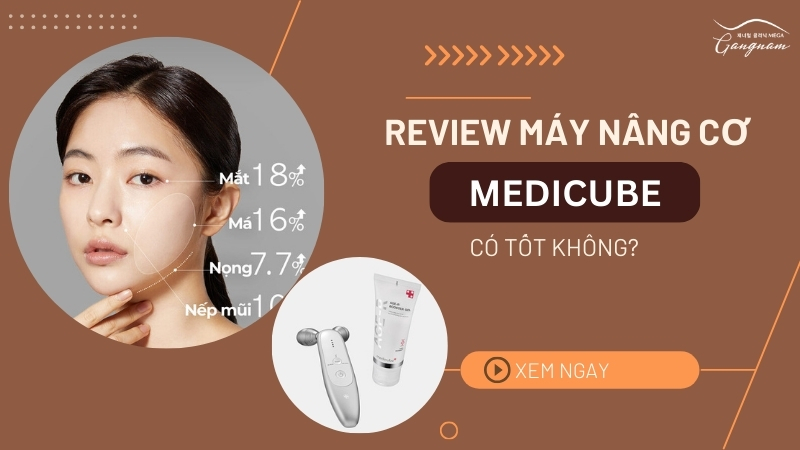 Review máy nâng cơ Medicube có tốt không