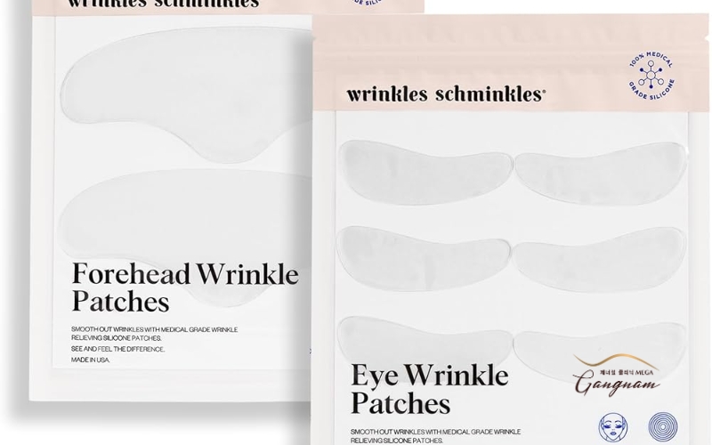 Wrinkles Schminkles Forehead & Eye Pads đa năng và có thể dùng được cho nhiều vị trí có nếp nhăn