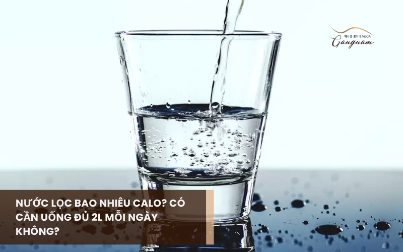 Nước lọc bao nhiêu calo? Uống nhiều nước lọc có làm tăng calo hay không? 