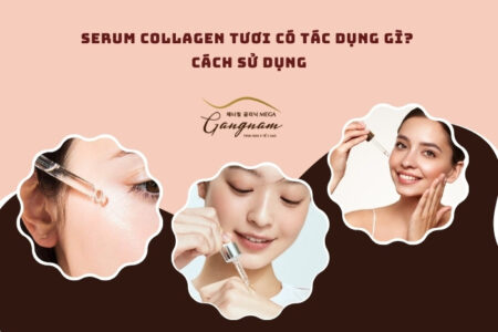 Tác dụng của tinh chất phục hồi serum collagen tươi