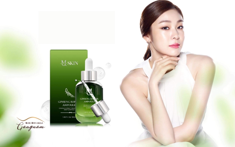 Serum nhân sâm của MQ Skin được quảng cáo rầm rộ nhưng không có kiểm chứng từ cơ quan chức năng