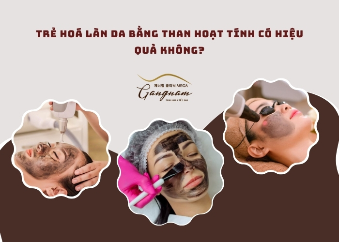 Trẻ hoá làn da bằng than hoạt tính có hiệu quả không?