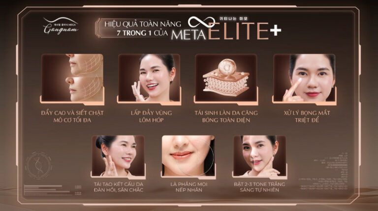 7 hiệu quả toàn năng có trong 1 liệu trình Meta Elite+