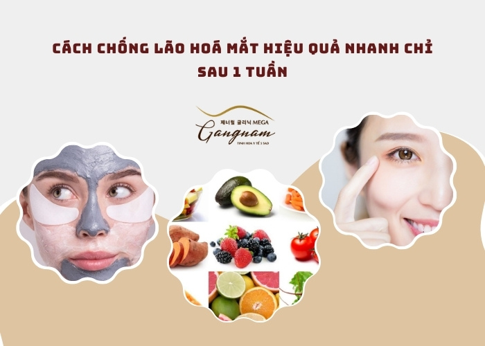 Cách khắc phục và ngăn chặn quá trình lão hóa mắt chỉ sau 1 tuần