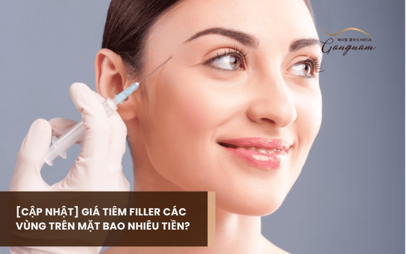 Giá tiêm filler toàn mặt hoặc từng khu vực là bao nhiêu? Chênh lệch có nhiều không? 