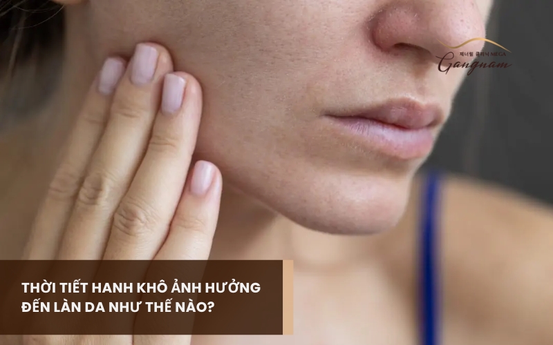 Thời tiết hanh khô và những ảnh hưởng tiêu cực đến làn da mà bạn cần biết