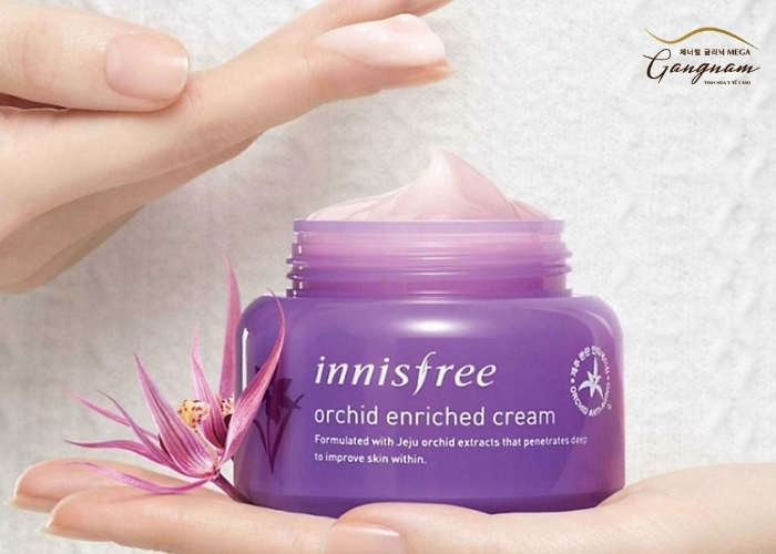 Kem dưỡng da chống lão hoá Innisfree Jeju Orchid Enriched Cream