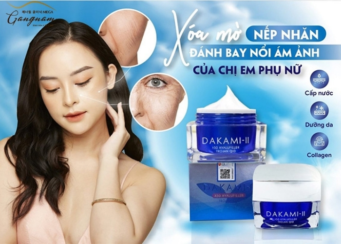 Công dụng kem chống lão hóa Dakami