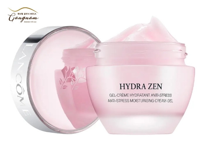 Mỹ phẩm lancome chống lão hóa màu hồng Hydra Zen