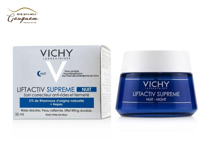 Kem chống lão hóa da tuổi 50 Vichy Liftactiv Supreme Nuit Night