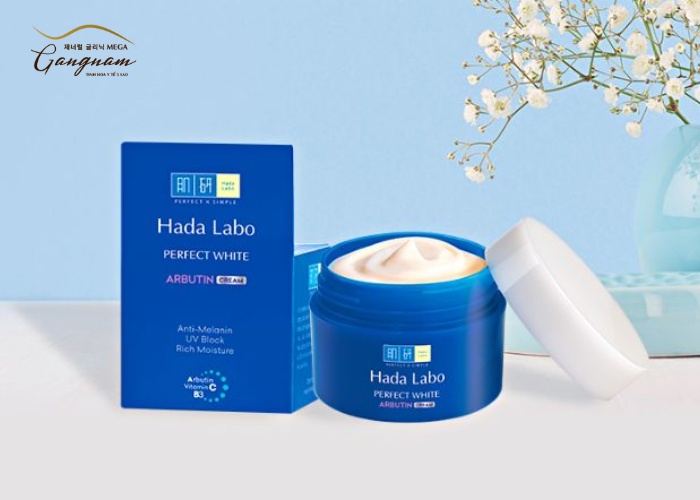 Hada Labo Nhật Bản Perfect White Arbutin Cream