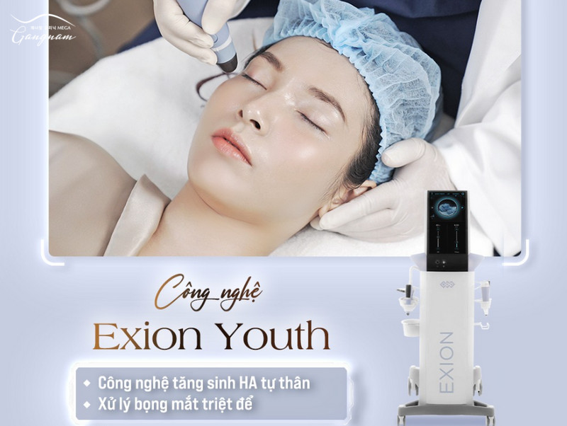 Meta Elite+ nổi bật với công nghệ xử lý bọng mắt EXION Youth tăng sinh HA 