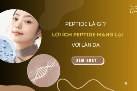 Peptide là gì? Lợi ích của Peptide mang lại với làn da 