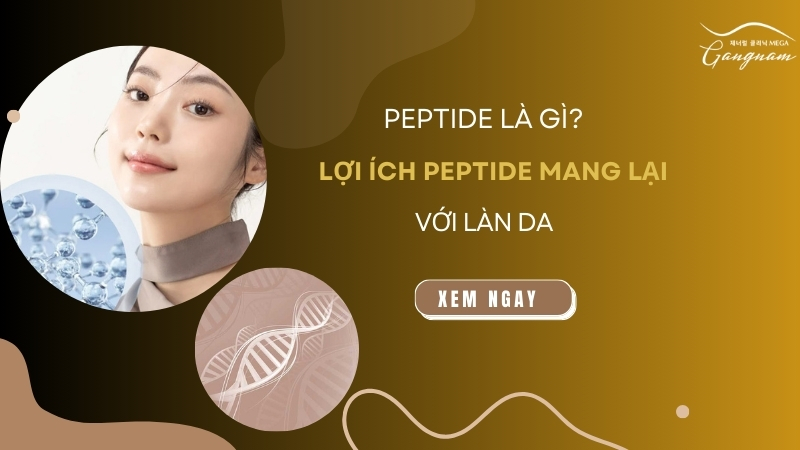 Peptide là gì? Lợi ích của Peptide mang lại với làn da 