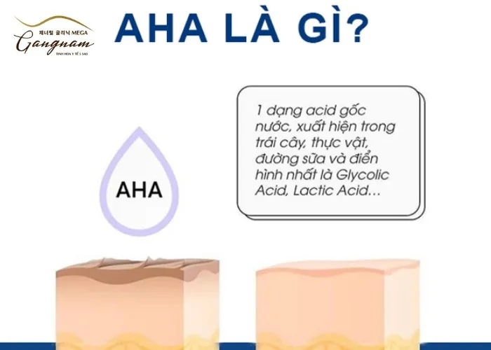 Loại treatment phổ biến AHA (Alpha Hydroxy Acid)