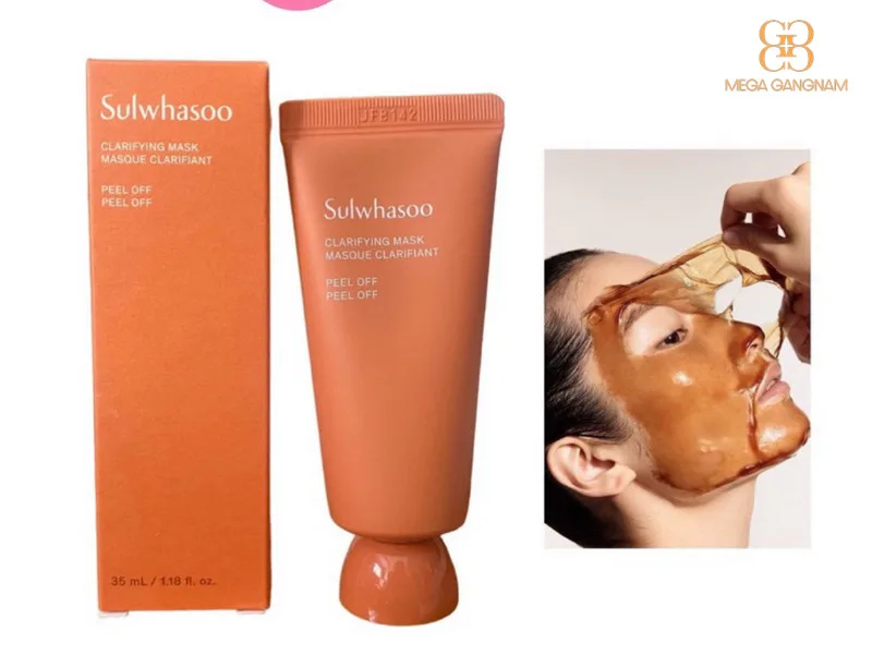  Sulwhasoo Clarifying Mask Ex dòng lột mụn đầu đen có tiếng của Hàn 