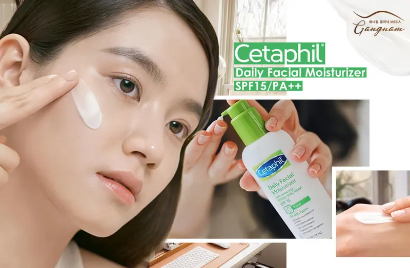 Cetaphil Daily Facial Moisturizer SPF 15 kem chống nắng