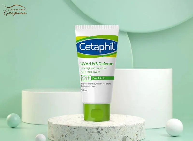 Kem chống nắng Cetaphil cho mặt và body - UVA/UVB Defense SPF 50+