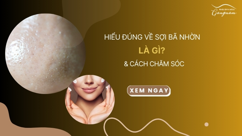 Hiểu đúng về sợi bã nhờn là gì và cách chăm sóc