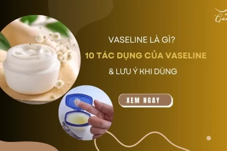 Vaseline là gì? 10 tác dụng của Vaseline và lưu ý khi dùng