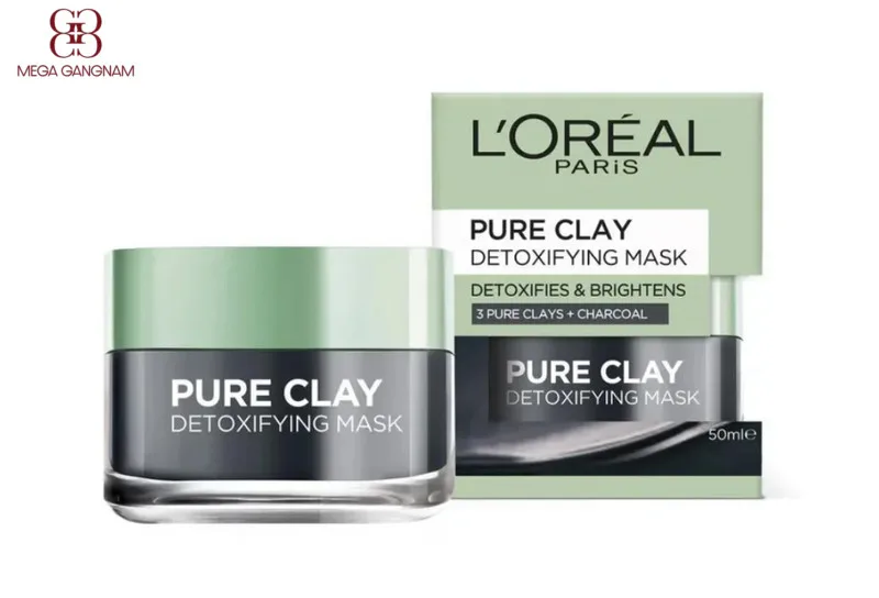 Pure Clay Mask Detoxify chiết xuất từ than hoạt tính và đất sét khoáng thiên nhiên