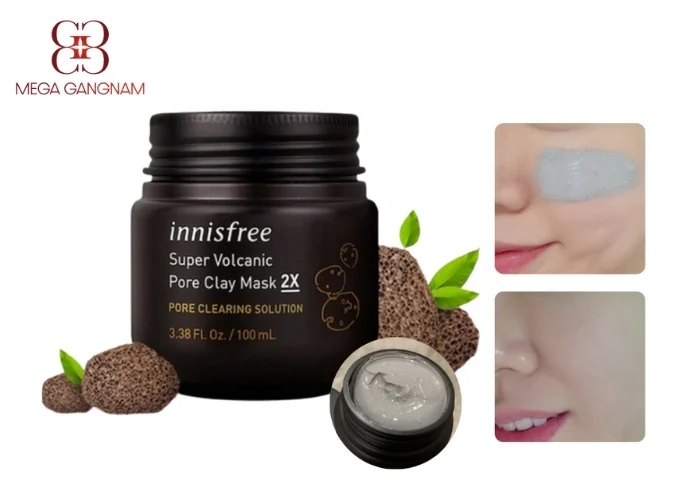 Mặt nạ đất sét trị mụn ẩn Innisfree