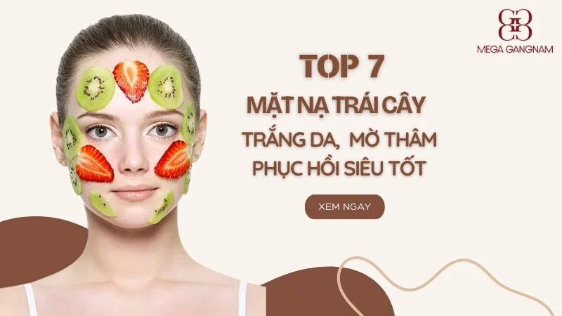 7 mặt nạ trái cây trắng da mờ thâm, phục hồi siêu tốt