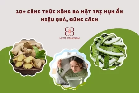 10+ công thức xông da mặt trị mụn ẩn hiệu quả tại nhà