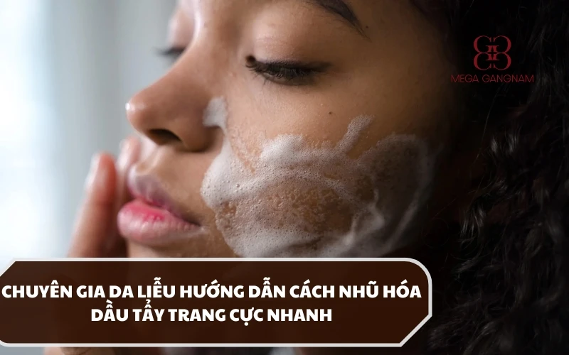 Hướng dẫn chi tiết cách nhũ hóa dầu tẩy trang đơn giản chỉ trong 3 phút tại nhà 