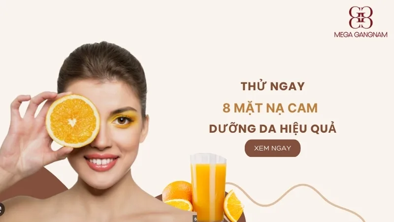 8 mặt nạ cam dưỡng da hiệu quả bạn nhất định nên thử