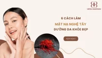 6 Cách làm mặt nạ nghệ tây dưỡng da khỏe đẹp  