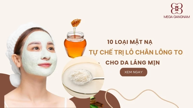 10 loại mặt nạ tự chế trị lỗ chân lông to cho da láng mịn