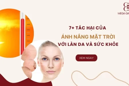 7+ Tác hại của ánh nắng mặt trời với làn da và sức khỏe  
