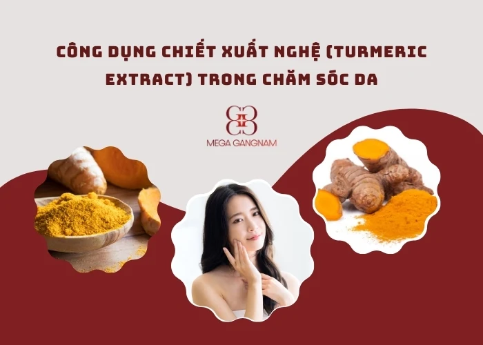 Công dụng nổi bật của chiết xuất nghệ (Turmeric Extract) trong chăm sóc da