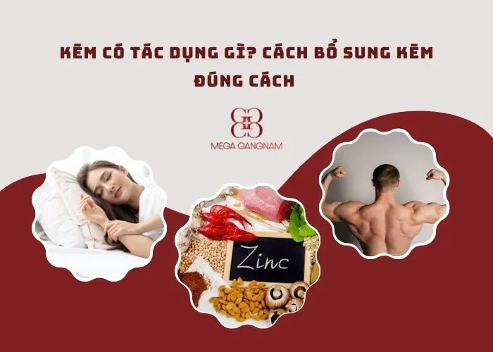 Kẽm có tác dụng gì?