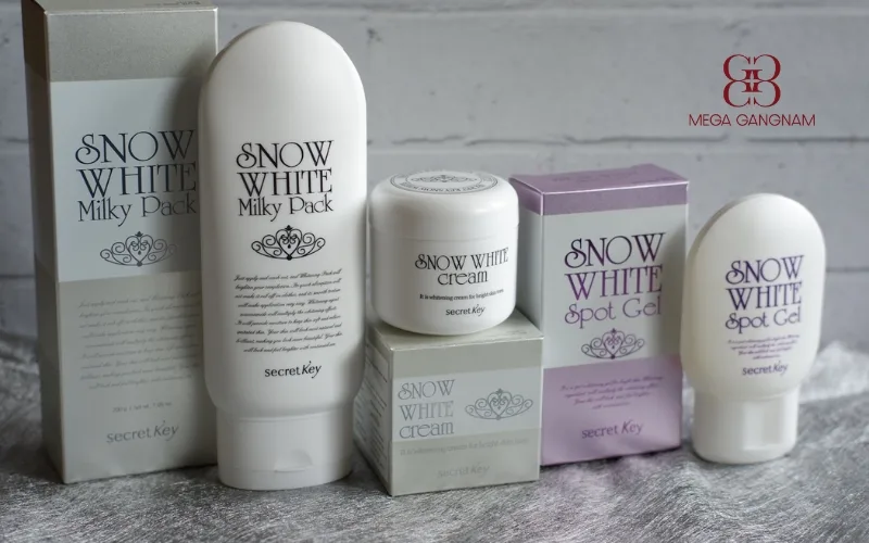 Kem bôi dưỡng sáng, nâng tone Snow White Milky Cream chứa Glutathione 