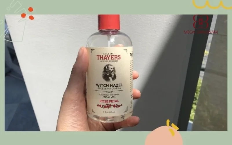 Thayers Rose Petal Micellar Water tẩy trang đình đám đến từ Mỹ 