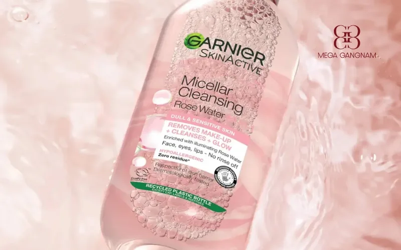 Nước tẩy trang Garnier Skinactive Rose giá rẻ được biệt được khuyến nghị sử dụng 