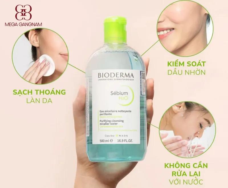 Cách sử dụng tẩy trang thương hiệu Bioderma 