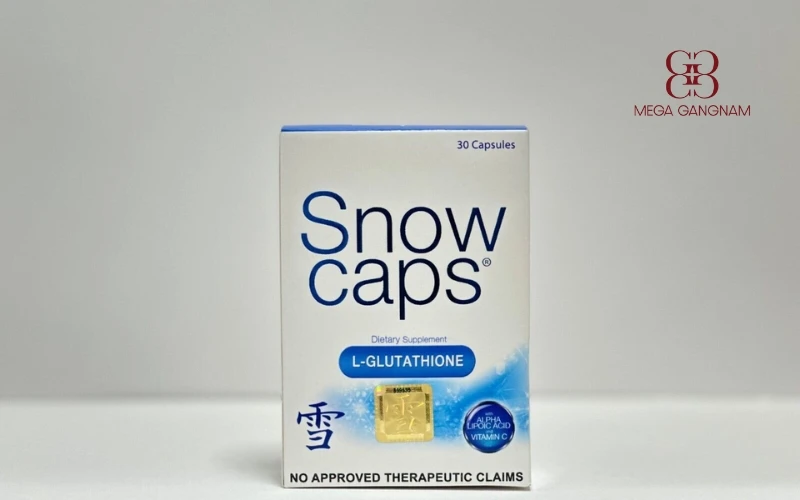 Viên uống dưỡng trắng Snow Caps hàm lượng vừa phải, an toàn cho người mới dùng Glutathione