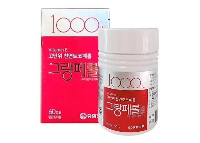 Vitamin E 1000IU 60 viên