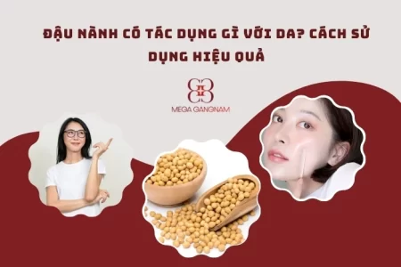 Đậu nành có tác dụng gì với da?