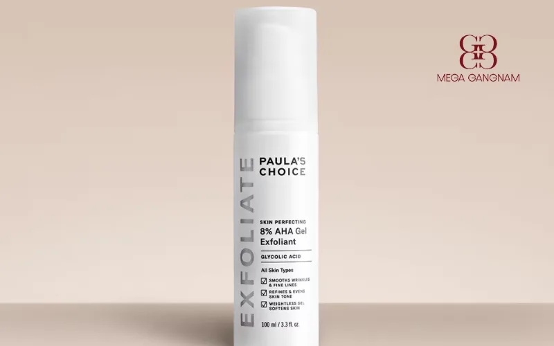 Gel tẩy tế bào chết da mặt Skin Perfecting 8% AHA Gel Exfoliant Paula's Choice